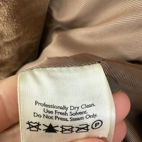 Eddie Bauer Jacket Mens Medium Weight Tan Size Large Tall Holiday 06' - Picture 6 of 10